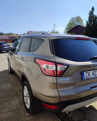 Ford Kuga cena 87500 przebieg: 131200, rok produkcji 2018 z Wałcz małe 92